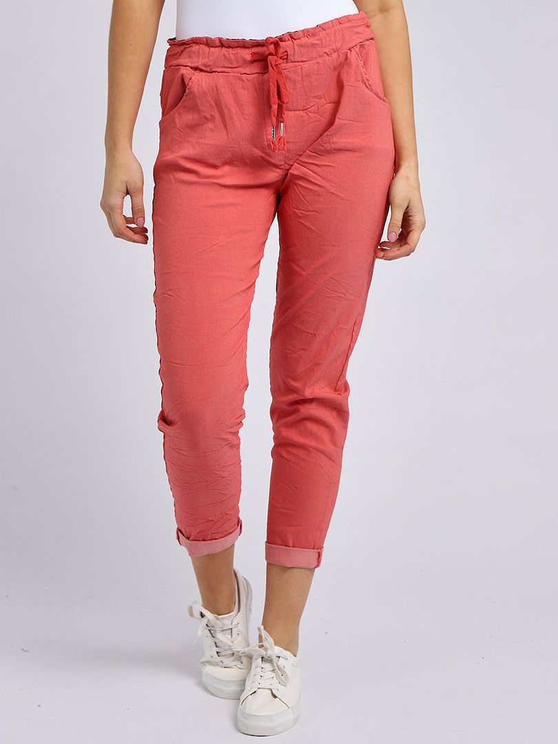 Riley Trousers Coral 10-14 image 3